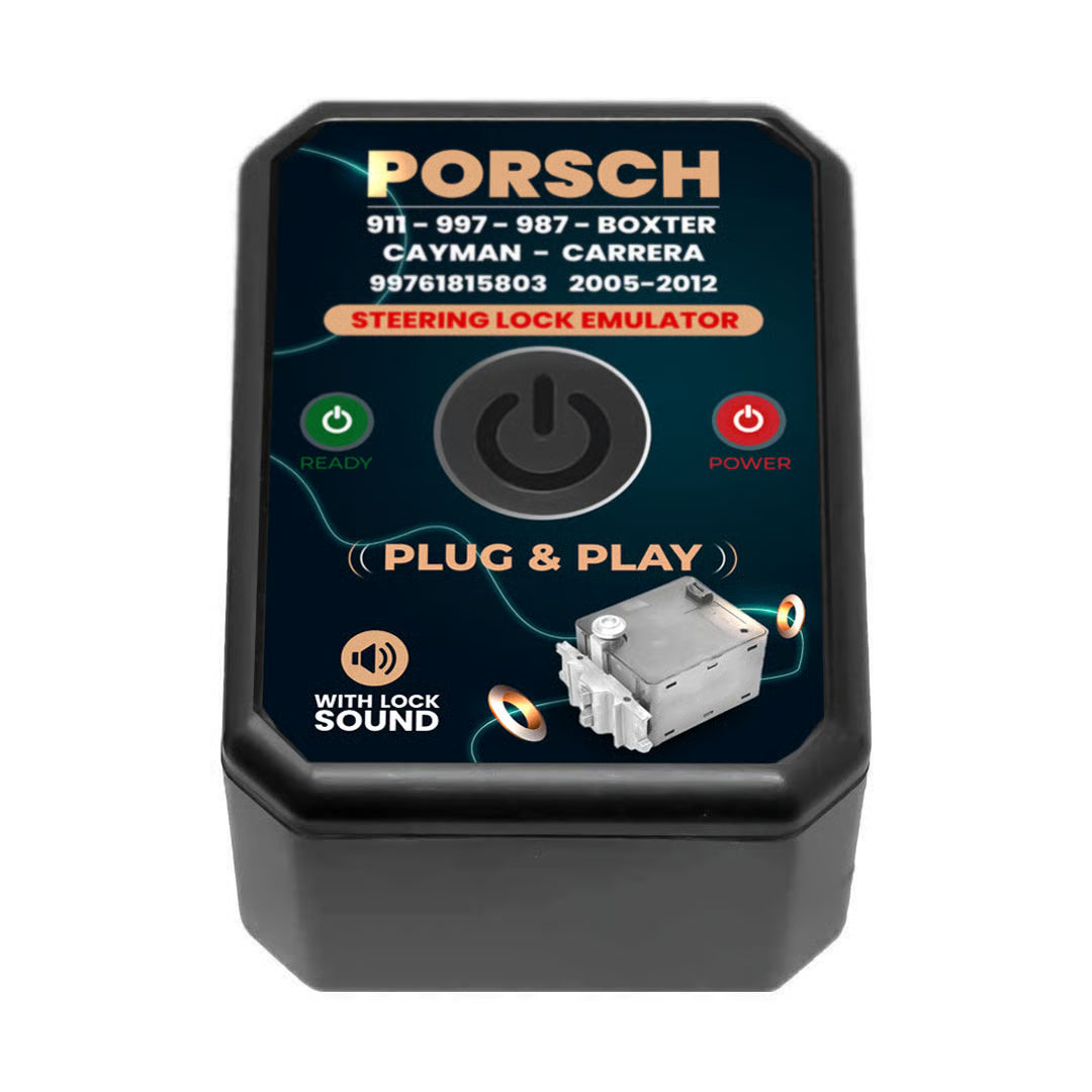 Émulateur de verrou de direction pour Porsche 911, 997, 987 Boxster, Cayman, Carrera 2005-2012
