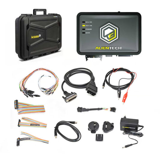 Appareil ALIENTECH Kess3 + Pack complet pour voiture Master + Cadeau (outil de programmation de clé Vapon VP996)