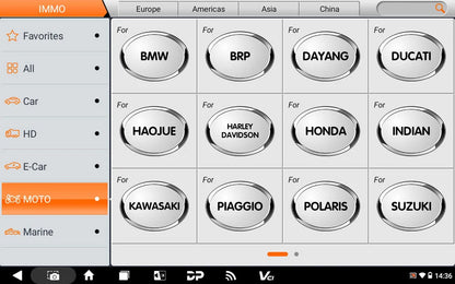 Programmeur de clés OBDSTAR KEY MASTER G3 A2, package logiciel complet