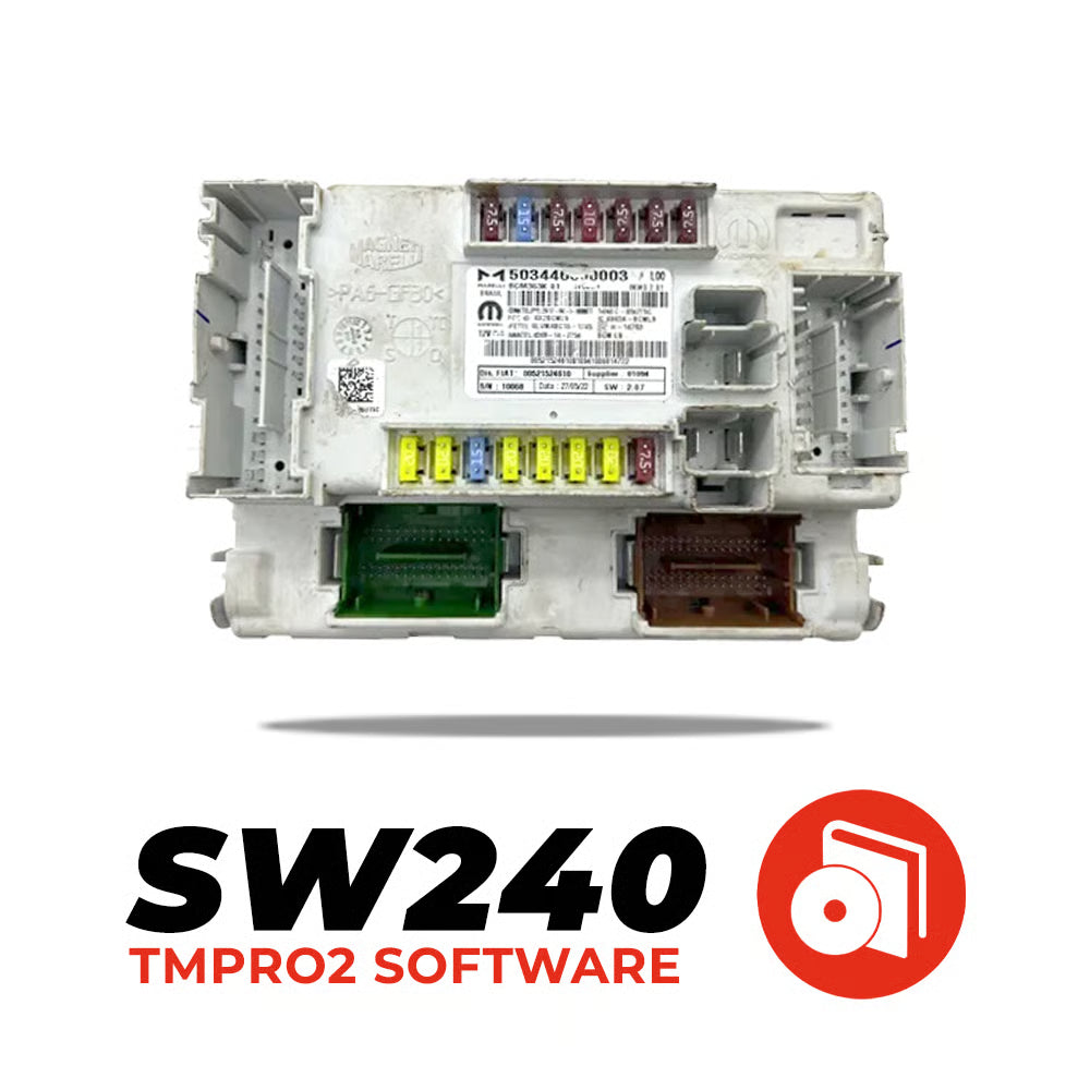 TMPro SW 240 - Fiat, PSA, Alfa Romeo, Jeep BSI Marelli type 6