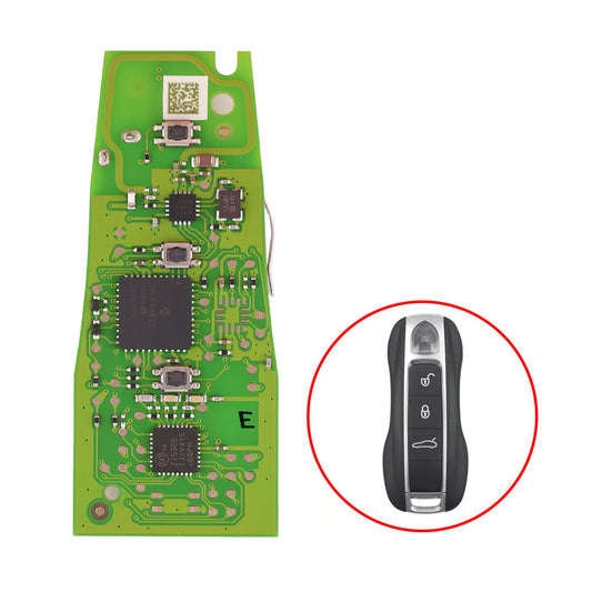 Xhorse Télécommande intelligente PCB spécifique MLB pour Porsche Modèle 3 Boutons XSMPSYEN