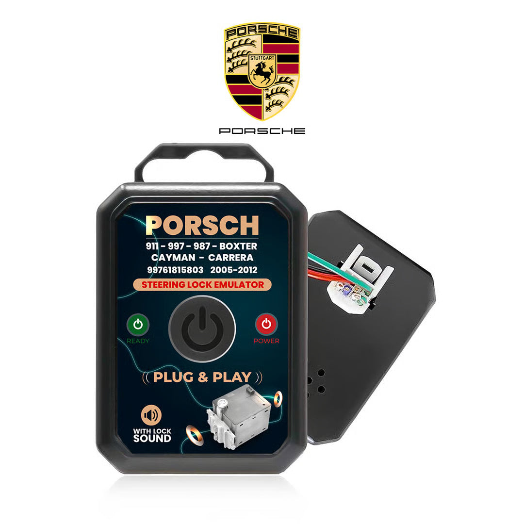 Émulateur de verrou de direction pour Porsche 911, 997, 987 Boxster, Cayman, Carrera 2005-2012