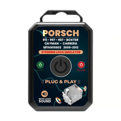 Émulateur de verrou de direction pour Porsche 911, 997, 987 Boxster, Cayman, Carrera 2005-2012