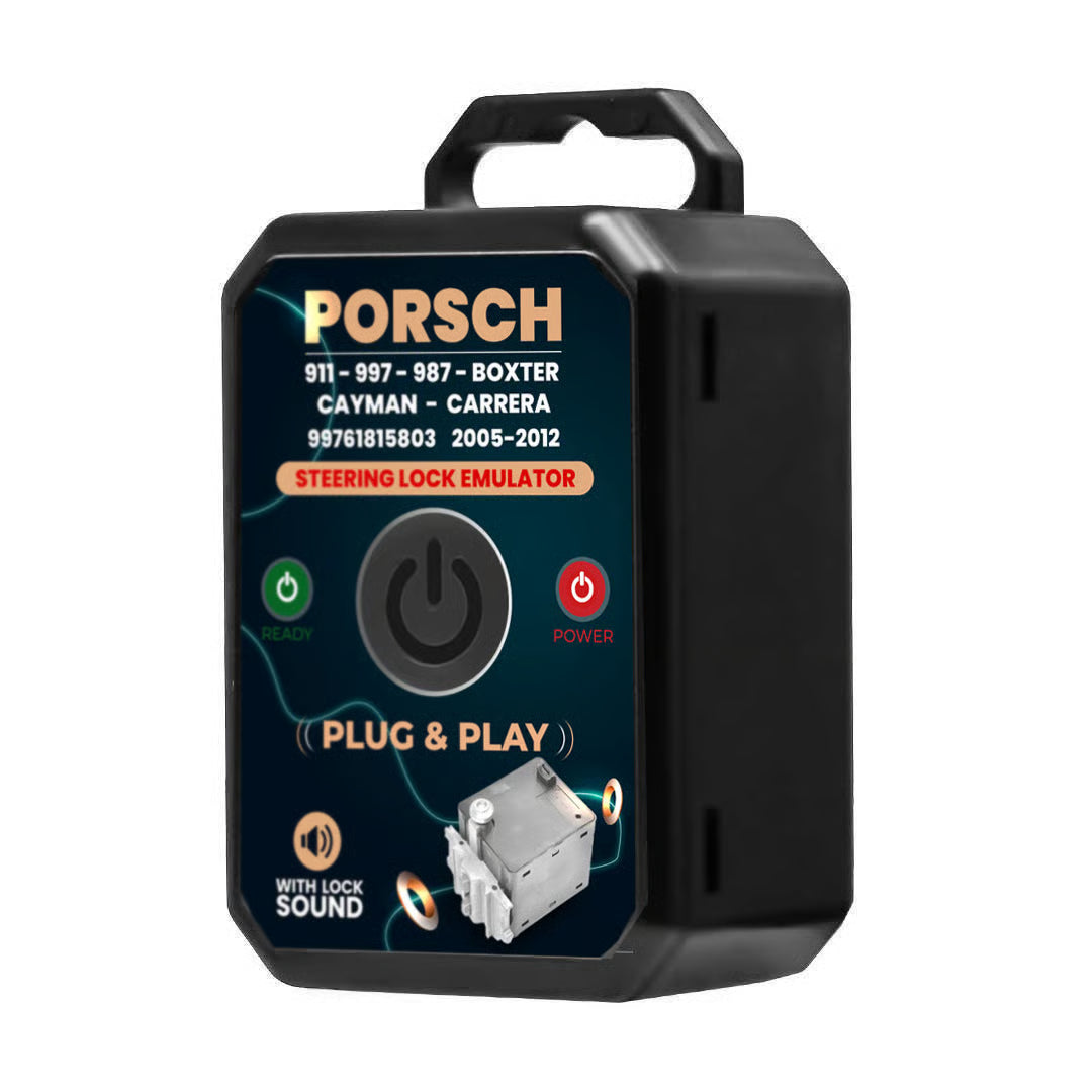 Émulateur de verrou de direction pour Porsche 911, 997, 987 Boxster, Cayman, Carrera 2005-2012