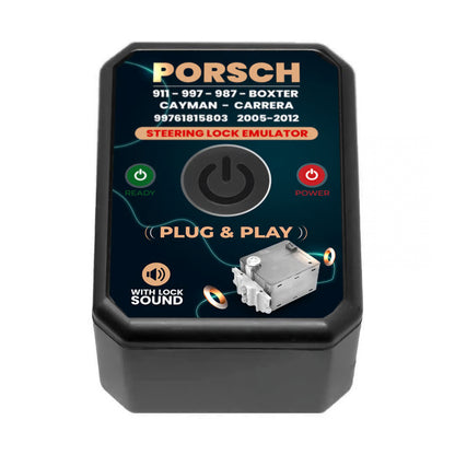 Émulateur de verrou de direction pour Porsche 911, 997, 987 Boxster, Cayman, Carrera 2005-2012