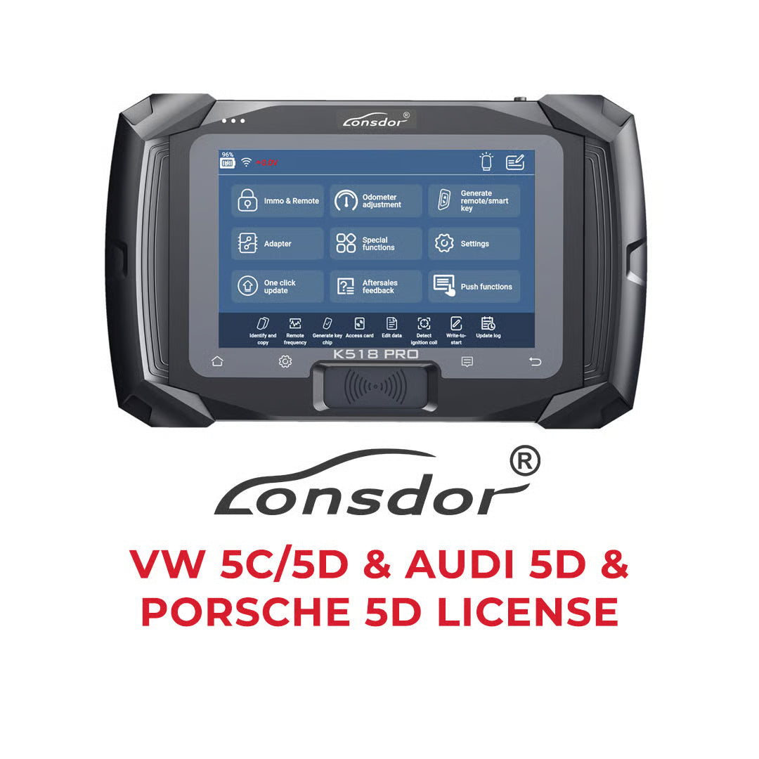 Lonsdor - Licence VW 5C/5D & Audi 5D & Porsche 5D