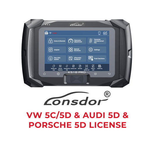 Lonsdor - Licence VW 5C/5D & Audi 5D & Porsche 5D