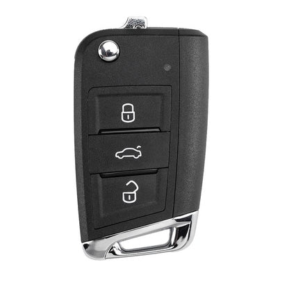 Outil de clé Xhorse VVDI VVDI2 clé télécommande flip intelligente 3 boutons MQB VW Type XSDM04EN