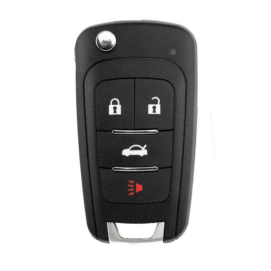 Xhorse VVDI Key Tool VVDI2 Clé à distance sans fil Flip 4 boutons type GM XKHO24EN