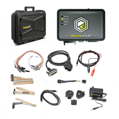 Appareil ALIENTECH Kess3 + Pack complet pour voiture Master + Cadeau (outil de programmation de clé Vapon VP996)