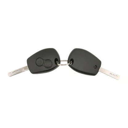 Ensemble de serrures Renault Kangoo II, Master III, Opel Movano B - (2 clés en plastique avec boutons à distance) - 806012544R