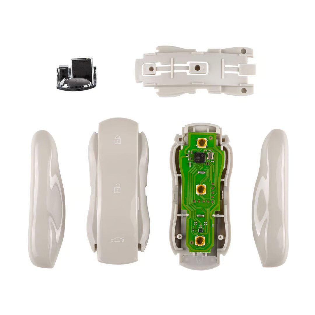 Télécommande universelle Xhorse Smart 3 boutons gris marbré style supercar XSSC25EN