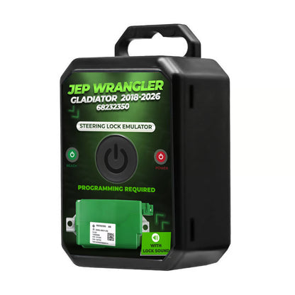 Émulateur de verrouillage de direction Jeep Wrangler Gladiator 2018-2026